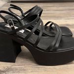 Steve Madden Black Chunky Heel Photo 0