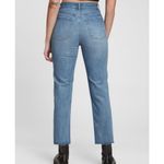 Gap cheeky straight high rise seam front jeans 29 petite Photo 11