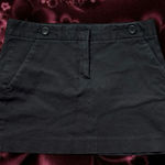 Theory  cute black casual mini skirt with zipper and buttons Photo 0
