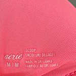 Aerie  Coral Sun Scoop Neck Swim Top Photo 3