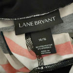 Lane Bryant  | Maxi Skirt Stripe Striped Autumn Orange Tan Black | Size 14/16 Photo 4