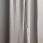 ZARA  Woman Pants Womens Size XS White WideLeg Elastic Waist Minimalist Chic‎ Photo 0
