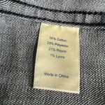 Peoples Liberation Womens Denim Blue Jean Jacket Dark Wash Short Length Medium Photo 13