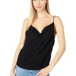 Bobi NWT  Cowl Neck Cami Black M $55 MSRP Photo 0