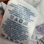 Lands' End Womens Dress size Large 14-16 Sleeveless Faux Wrap Dress Purple Floral Photo 9