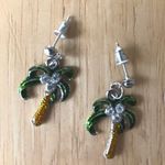 Palm Tree Earrings New Retro Trendy Beach Cruise Photo 2