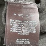 Anthropologie Akemi + Kin Embellished Beaded & Embroidered Top in Black, Size M Photo 7