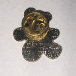 Independent Order of Odd Fellows Daughters of Rebekah Brown Teddy Bear Pin Photo 3