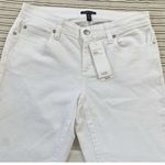 Eileen Fisher  Women's‎ White System Organic Cotton Slim Ankle Jean - NWT - 4 Photo 6
