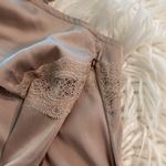 ZARA Satin Lace Bodysuit in Beige size S brand new see all photos Photo 8