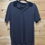 PGA Tour Men’s Navy Golf Polo Size Medium Short Sleeve For Golf Casual Wear Photo 0