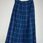Pendleton Vintage Wool Pleated Plaid Skirt Photo 1
