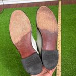 Justin Boots Vintage Justin Women's 7A Leather White Pearl Roper Western Boots Mid‎ Calf Photo 5