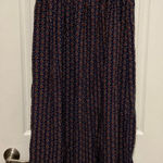 Forever 21 Navy Bohemian Strapless Tube Top Maxi Dress Photo 0