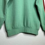 Aviator Nation  sweatshirt with velvet stripes green extra small Photo 5