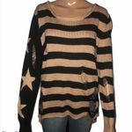 Love Tree stars & stripes ripped sweater Photo 1