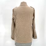 ANINE BING Army Cargo Jacket Khaki Sand Neutral Tan Grunge Edgy Fierce Size S Photo 7