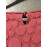 LC Lauren Conrad Dress Womens Size 16 Pink Fit&Flare Polka Dot Size Zip Photo 9
