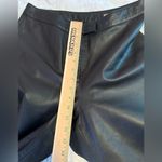 111 State Genuine Leather Pants Black Straight Leg women’s size 10 Photo 6