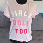 GFore "Girls Golf Too" Pink Tee Size Medium Photo 0