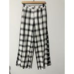 Assembly New York White Plaid Clean Pant Wide Leg Grunge Streetwear EUC Size S Photo 4