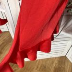 Sexy Ruffle Pants Devil Tail Halloween Costume Ruched Waist Lightweight Red S/M Size undefined Photo 5