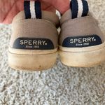 Sperry  Topsiders Women’s Size 7.5 Gray Canvas Crest Vibe Sneakers F5 Photo 1
