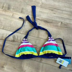 Splendid NWT  Striped Bikini Top Sz M Photo 0