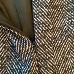 Carlisle  Wool Silk Lilac Black Herringbone Dark Academia Tweed Lined Skirt 8 Photo 1