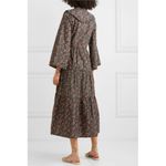 NWT Doen Honey Midi in Black Petit Jardin Floral Cotton Tiered Dress L Size L Photo 3