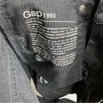 Gap  1969 sexy boyfriend Shorts black denim distressed size 28‎ Photo 9