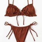 SheIn Brown Bikini Photo 0