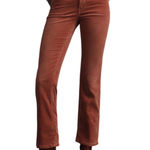 Pilcro The Yaya Mid-Rise Corduroy Crop Flare Pant Size 26 Bohemian Anthropologie Photo 0