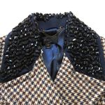 J.Crew NWT Captain Coat in Jeweled Houndstooth Beaded Wool Topcoat 10 $495 Photo 2
