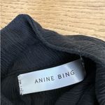 ANINE BING  - Mock Neck Sleeveless Top in Black Photo 1