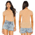 Free People • Night Sky Tee pink stripe Summer Rose baby t shirt Photo 5