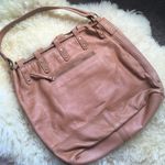 Lucky Brand NEW Genuine Leather Large Drawstring Hobo Bucket Photo 1