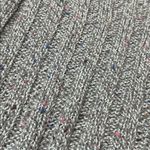 Lluis Genero Alchemy Tweed Sweater Made in Spain, Small Gray Photo 3
