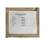 BCBGMAXAZRIA  Low Rise Cargo Cuffed Shorts Faux Pockets Flat Front 2 Tan Khaki Photo 7