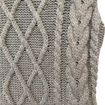 English Factory Mixed Media Cable Knit Down Midi Dress Size Small Photo 4