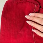 Kipling  Red Canvas Duffle Bag Travel w/ Wallet Pouch Womens Weekender Boston Photo 9