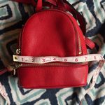 Michael Kors Red Mini Backpack Photo 11