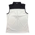 IZOD Women's White Quarter Zip Sleeveless Golf Tennis Top Size Medium NWOT Photo 1