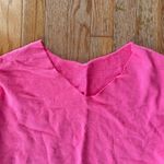 SheIn bright pink cropped off the shoulder sweater Photo 1