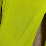 Naked Wardrobe Bright Lime Green Long Sleeve Bodysuit Small Photo 4