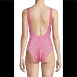 Wildfox New. red stripe swimsuit. Small. Retail $178 Photo 7