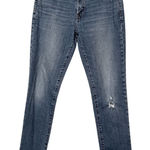 Gap  Best Girlfriend Distressed High Rise Jeans Womens 25 Blue Skinny Denim Fall Photo 0