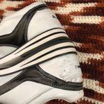 90s/2000s Y2K Retro Black White Vintage Brunswick bowling style shoes lace up sporty sneakers trainers Photo 6