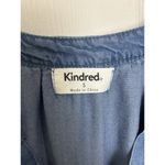 Kindred Chambray Denim Midi Dress Size Small Western Boho Cottage Prairie Blue Photo 6
