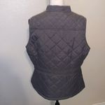 Grey winter warm sleeveless puffer vest Gray Size L Photo 4